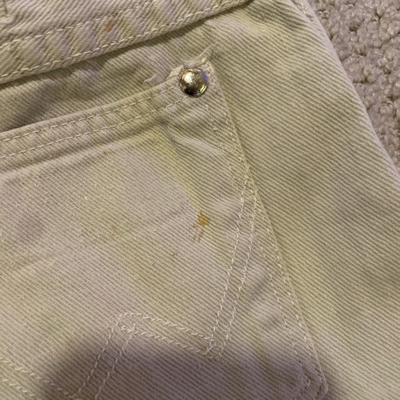 Wrangler Cream Jean Shorts for Women - Picture 3 of 3